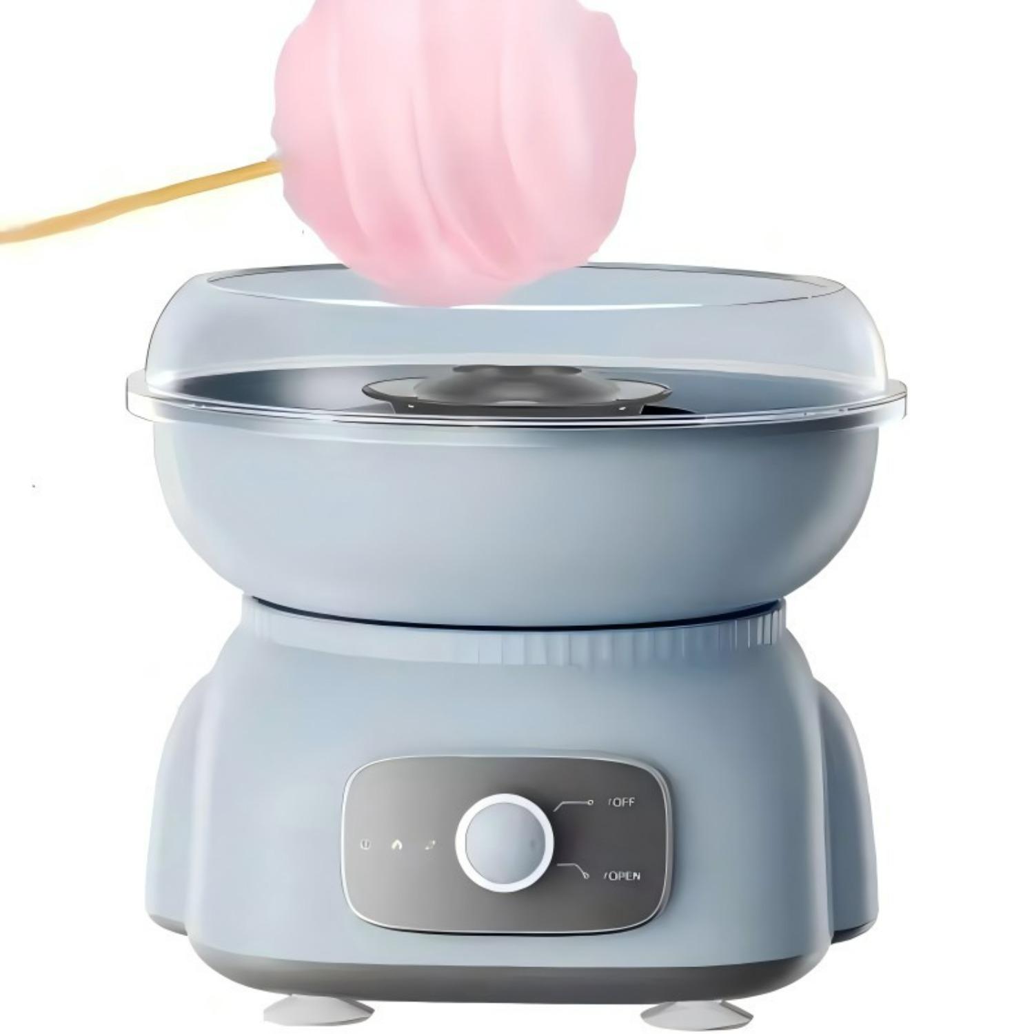 

Аппарат для сахарной ваты, Аппарат для приготовления сахарной ваты для детей, Делает твердый сахар, Сахарную нить, Домашние сладости для дней рождения, Включает 1 волшебную палочку, 1 Сахар синий