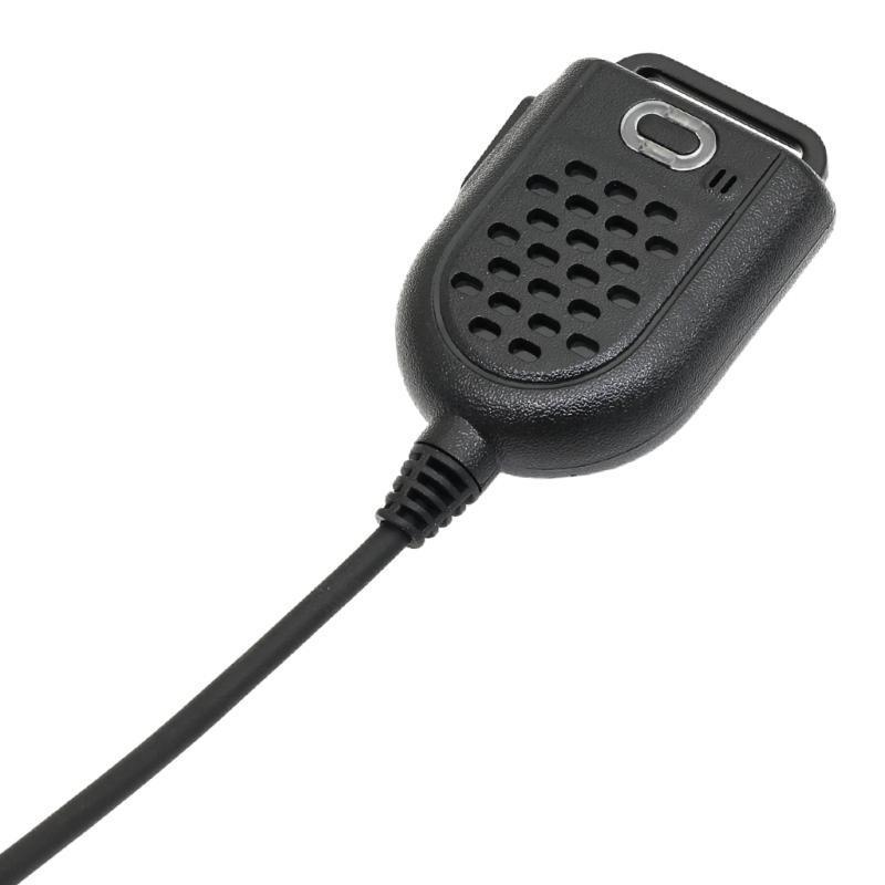 High Sensitivity 2 Pin Hand Speaker Microphone for UV5R 888S Professional Patrol Two Way Radio Communication Work Sites