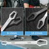23 in 1 Universal Wrench Multifunction Wrench Tool High Torsion Multifunctional Wrench Spanner Tool for Home and Car Repair