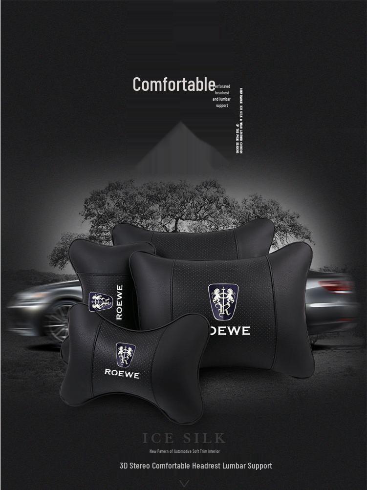 Roewe RX5/PLUS/MAX/EI6/I5/I6/RX3 Car Headrest Neck Pillow for Interior Decoration