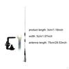 Car Antenna Mount Bracket 180° Rotation Practical Durability Sturdy Replacement Portable