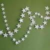 Wedding Star Garland - 4m Banner, Five-Pointed Star Ornaments, Ideal for Birthdays, Parties, and New Year Decorations