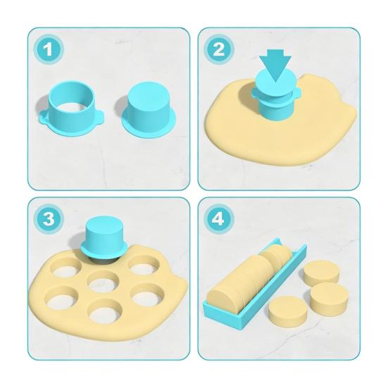 6/12Pcs Cake Pop Mold Set with Tray Heart Square Cloud Oval Round Shapes Cake Molds Food-Grade Plastic Baking Tool for Birthday Party