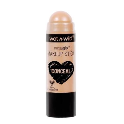 Wet n wild MegaGlo Make-up-Stick, zusammensetzbare Farben, vielseitig einsetzbar, tierversuchsfrei und vegan – Nude Thoughts 450380, Follow Your Bisque