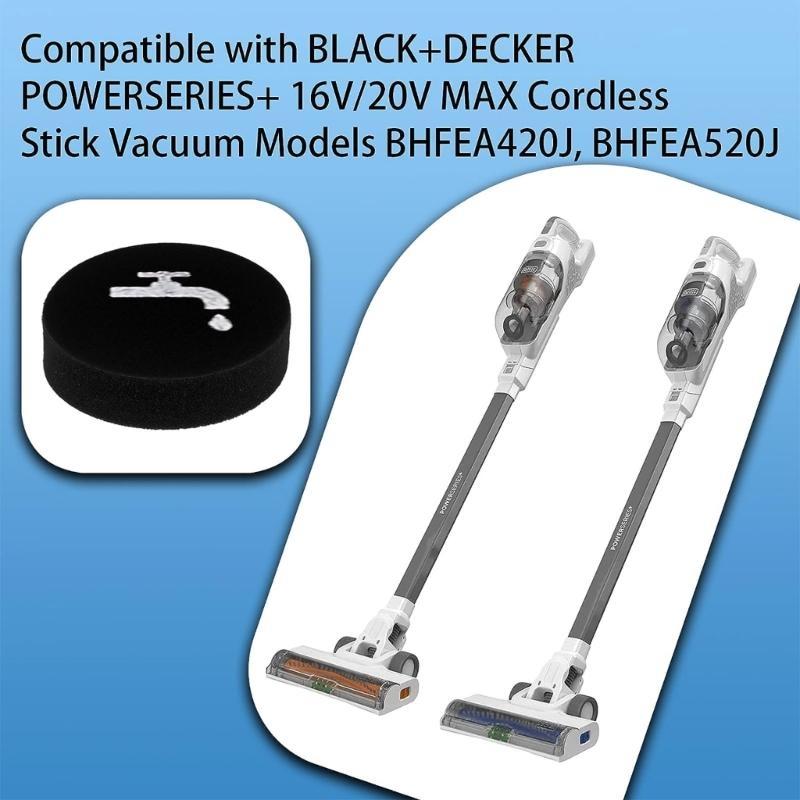 For Powerseries 16V/20V Cordless Vacuum Models BHFEA420J BHFEA520J Sponge Filter Replacement China Mainland