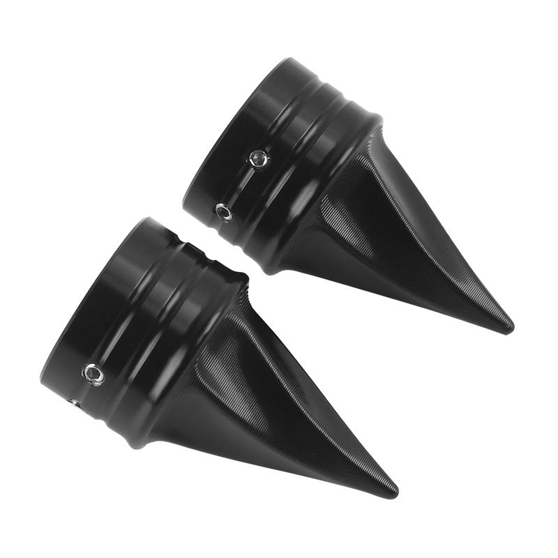 Motorcycle Front Axle Cap Nut Covers Twisted Caps For Harley Sportster Touring Road King FLHX Dyna Softail Fat Boy VRSC 08-2023
