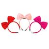 1PC Fabric Bow Large Head Hoop Hair Accessories Big Size For Girl Women Headband Bow Knot Bowknot Headwear
