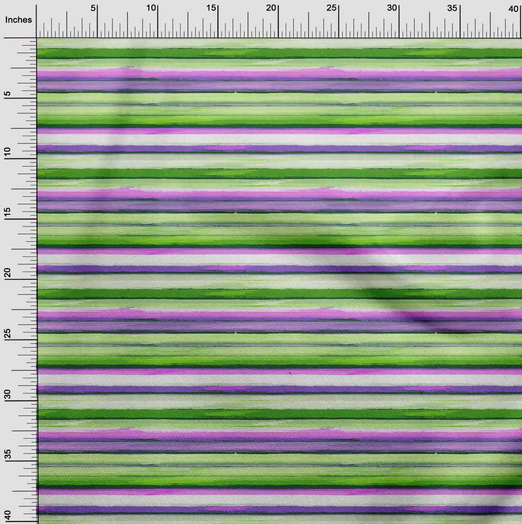 oneOone Cotton Flex Green Fabric Abstracts Quilting Supplies Print Sewing Fabric By The Yard 40 Inch