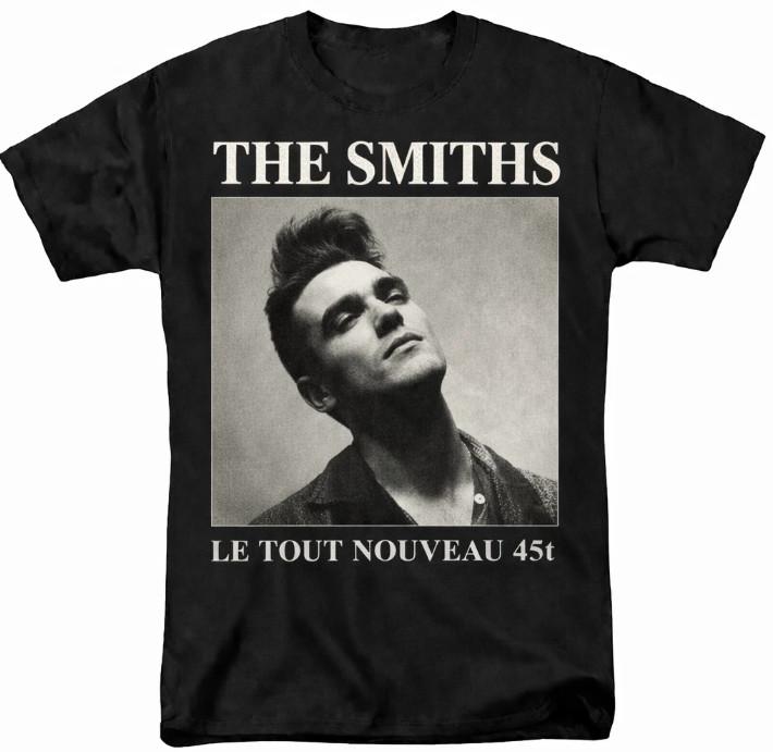 The Smiths Le Tout Nouveau 45t T Shirt Morrissey Indie Rock Unisex Black New Unisex T-Shirt M