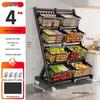 Floor-Standing Multi-Layer Fruit & Vegetable Rack