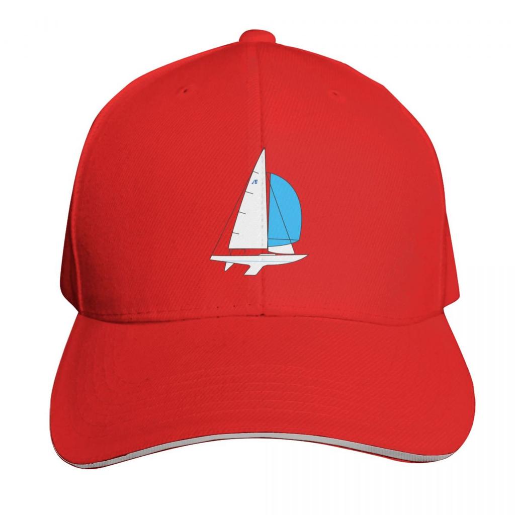 International Etchells Class Sailboat Baseball Cap Six Panel Structured Crown Sun Protection Upf 50 Breathable Mesh Back
