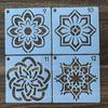 Cross-Border Mandala Stone Painting Spray Stencil - DIY Decorative Template (36 Models)