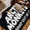 Vintage A-Arctic M-Monkeys Rock Band Room Mats Cheaper Anti-slip Modern Living Room Balcony Printed Welcome Rug