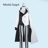 Anime Bsd Nikolai Cosplay Outfits With Hat Eyesmask Gloves For Halloween Nikolai Gogol Cosplay Costume