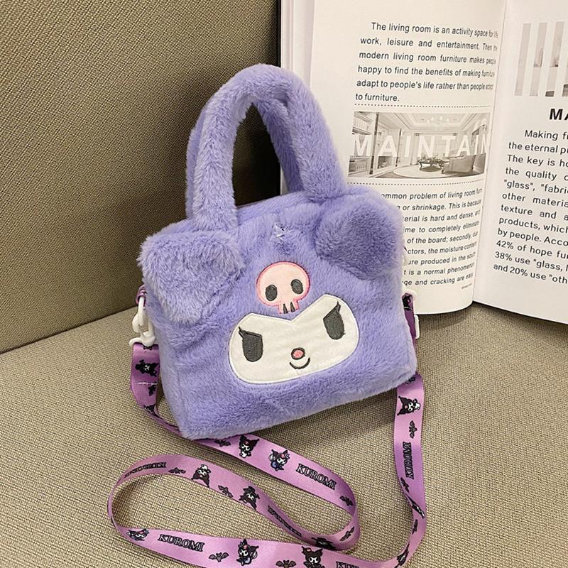 

Кавайная мультяшная аниме-кукла, плюшевая сумочка для женщин, девочек, милая косметичка, сладкая универсальная дорожная сумка для хранения, подарки