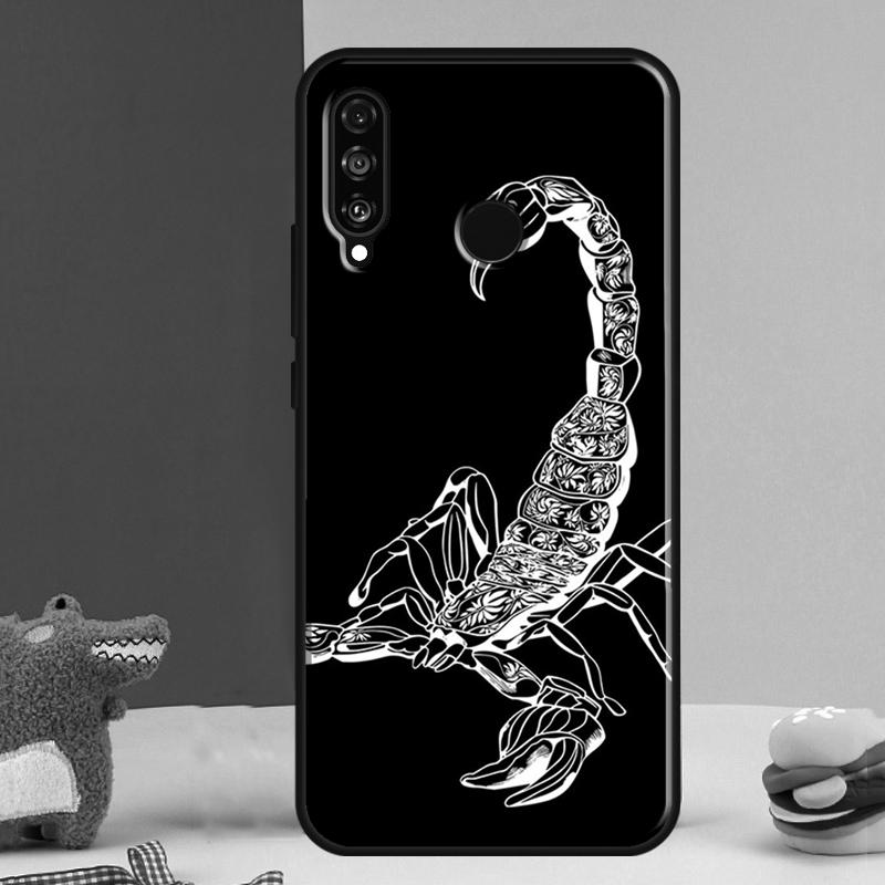 Scorpion For Huawei Nova Y91 Y90 Y60 Y70 Y72 Y61 9 10 SE 12i 12s 11i 5T P60 Pro P20 P30 P40 Lite Case