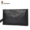 Hush Puppies Men's Genuine Leather Clutch Bag