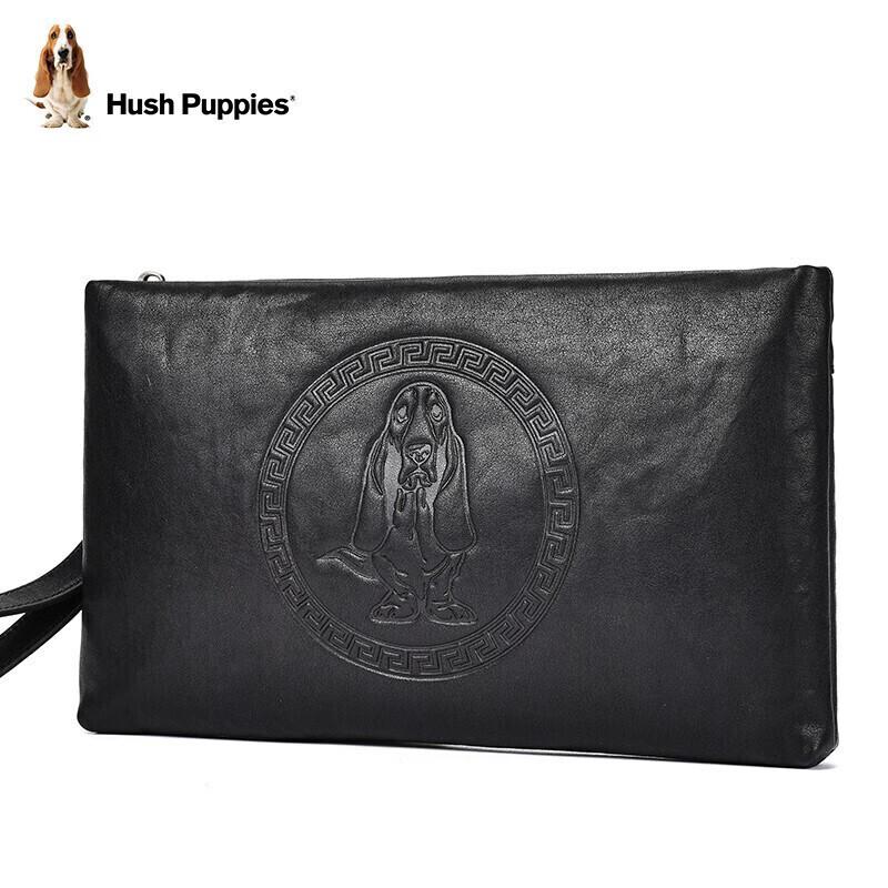 Hush Puppies Men's Genuine Leather Clutch Bag