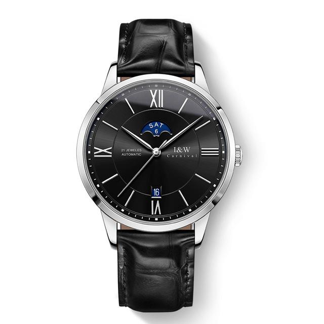Montre Homme CARNIVAL Mechanical Business Watch for Man Brand Luxury Automatic Wrist Watch Men 30M Waterproof Reloj Hombre