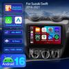 Android 16 Carplay Auto for Suzuki Swift 2016 - 2020 Car Radio Navigation Stereo BT Video Car Radio Plug and Play Snapdragon