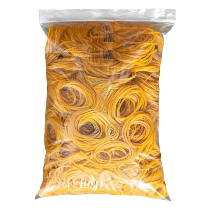 

50g High Elastic Yellow Rubber Band 38mm Durable Natural Strong Adjustable for Student Office Stationery Supply