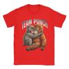 Punch Monkey Funny Animal T Shirt for Men 100 Cotton Fashion for Male TShirts Crew Neck  Tees Short Sleeve Tops Graphic