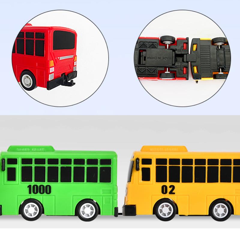 Kinder mini bunte kleine bus schule bus können öffnen die tür schiebe zurück kunststoff spielzeug bus kinder auto spielzeug