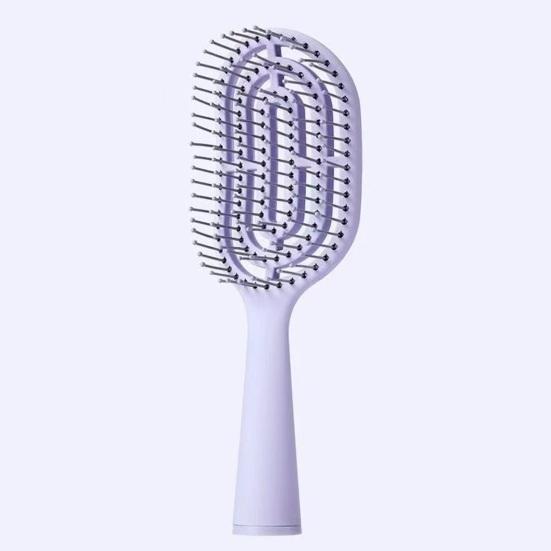 Vented Hair Brush Portable Anti-static Thin Thick Curly Long Wet Dry Hair Paddle Brush Scalp Massage Hair Styling Detangling Comb