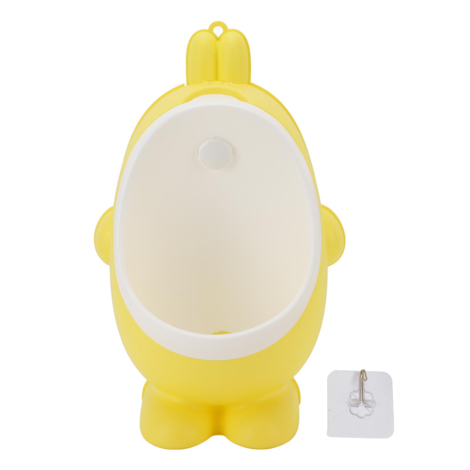 Neoglint Potje Training Urinoir voor Jongens Verwijderbaar Staand Potje Training Urinoir met Grappig Richtdoel geel