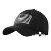 Cotton Dad Hat with American Flag Embroidery - Trendy Unisex Baseball Cap
