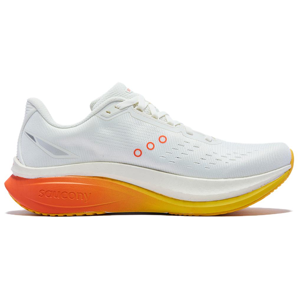 SAUCONY TIDE Wave 4 Breathable Rebound Running Shoes Unisex White S28279-2