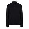 Armani Exchange Mens Knitted Long-Sleeved Polo Shirt