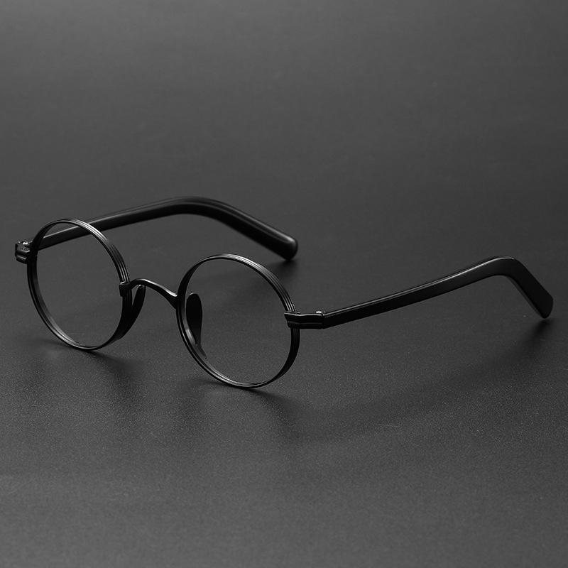 Japan John Lennon Small Round Frame Retro Glasses Ultra Light Acetate High Quality Optical Glasses Frame