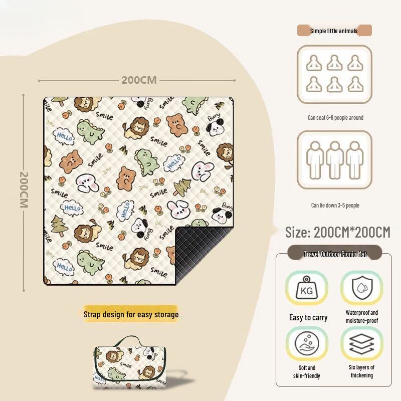 ZISIZ Thickened Outdoor Picnic & Camping Mat