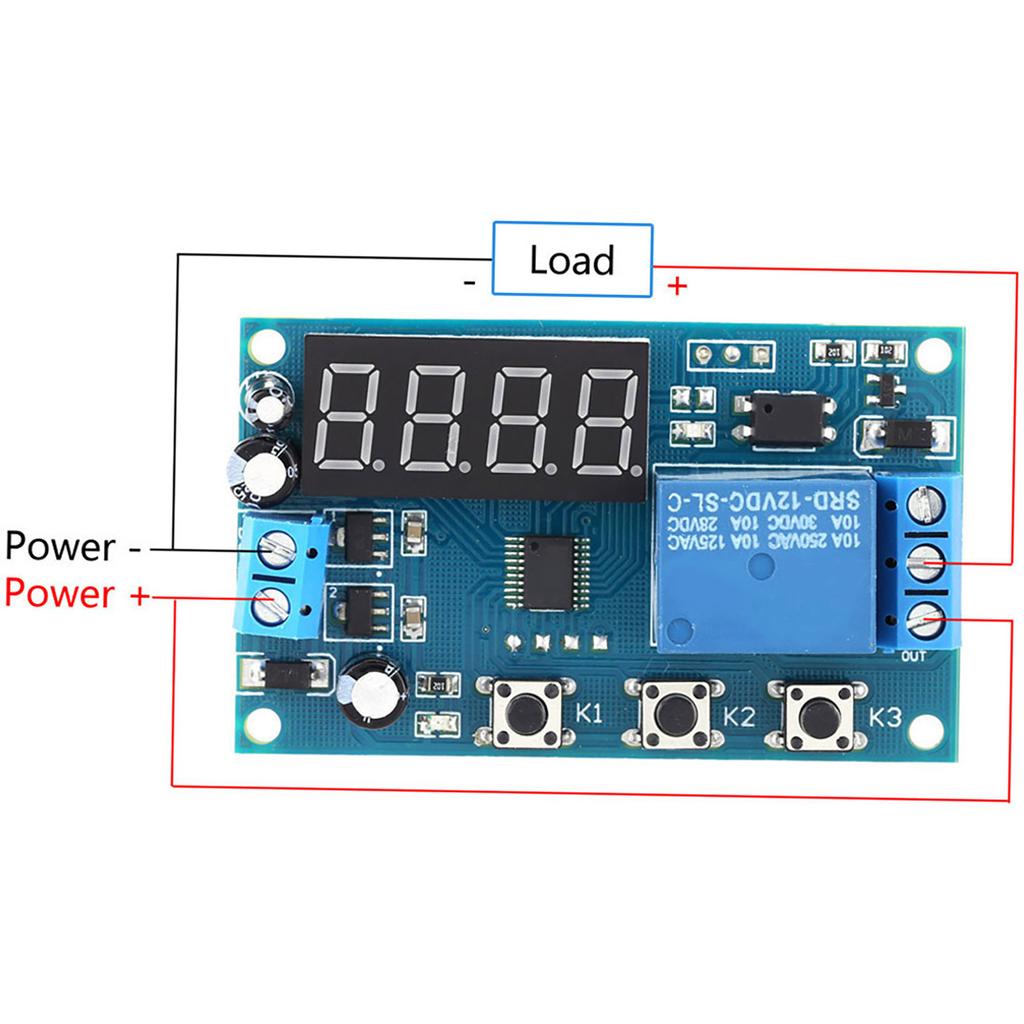 Multifunction Delay Time Module   Control Relay Cycle Timer   12V