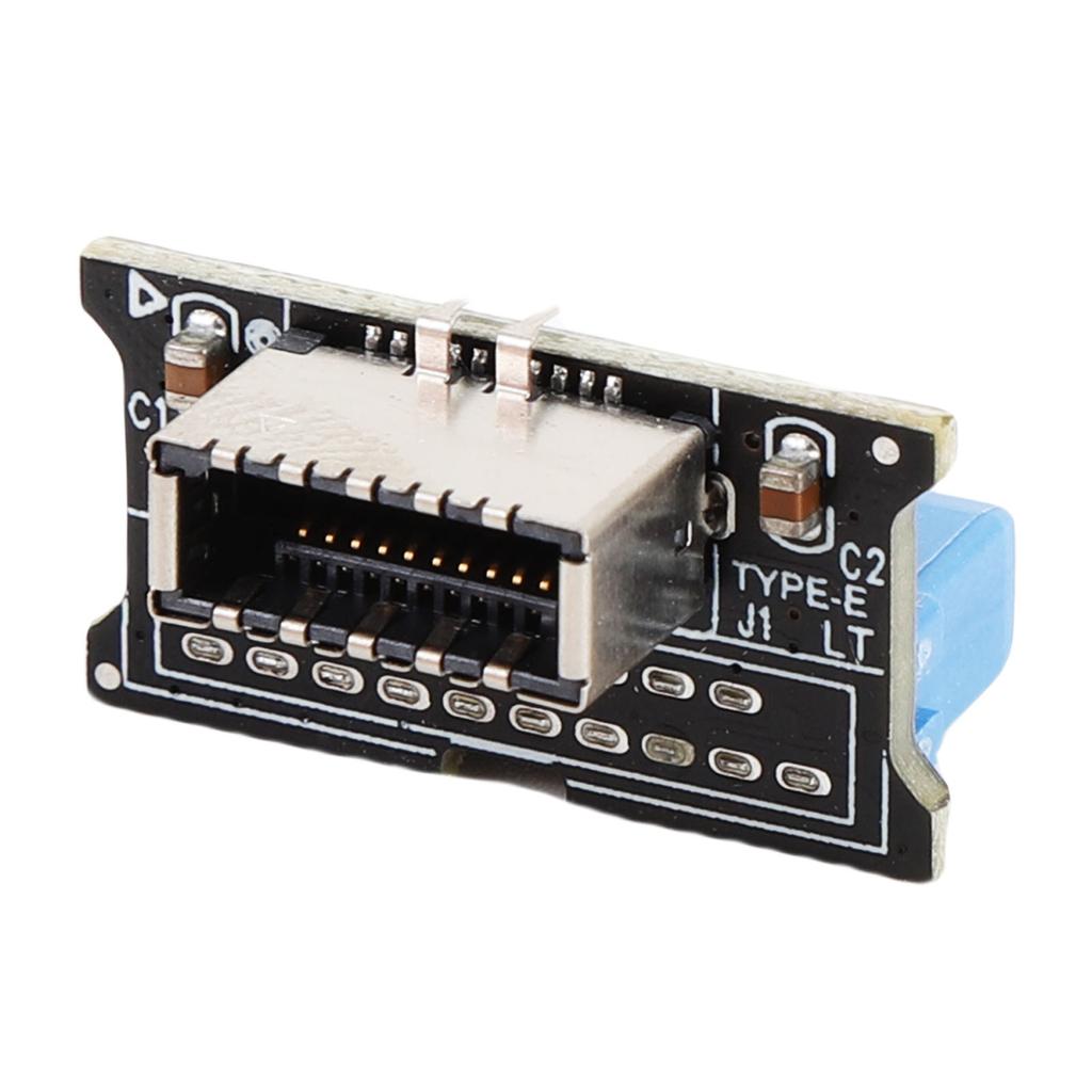 USB 3.0 Front 19PIN To 3.2 Type C Front Panel Header Type E Adapter 20 To 19 Pin Expansion Card for Computer Motherboard