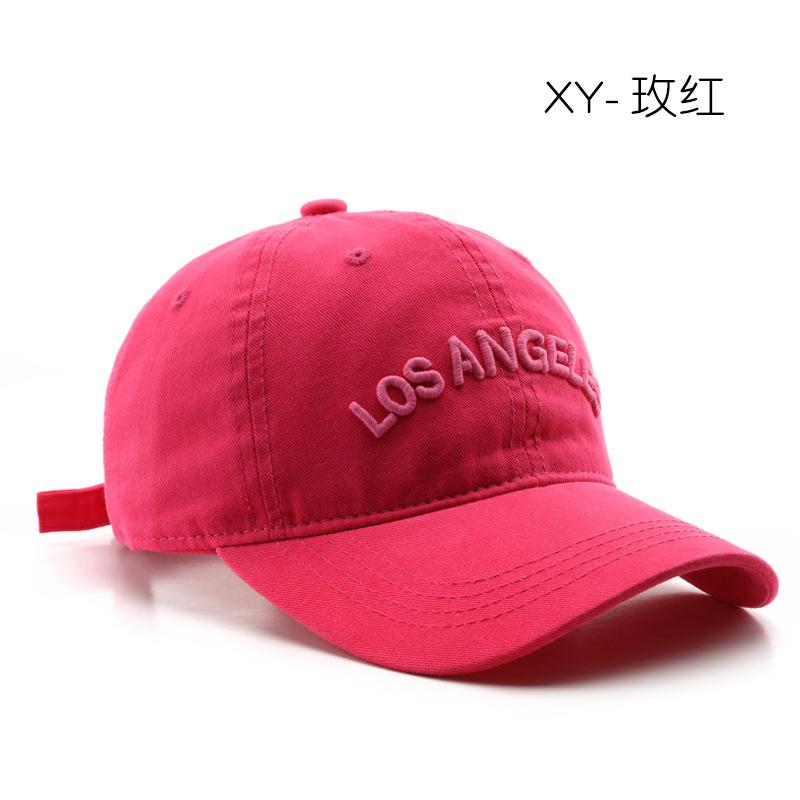 Street style letter embroidered baseball cap, outdoor men's sports sun hat