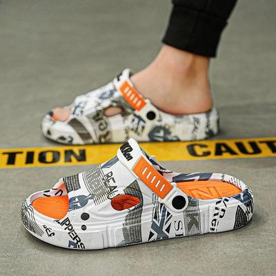 Soft Men's Shoe Eva Outdoor Sabot Male Slipper Fun Designer Luxury Low Price 2024 Comfortable High Quality Pvc Slides