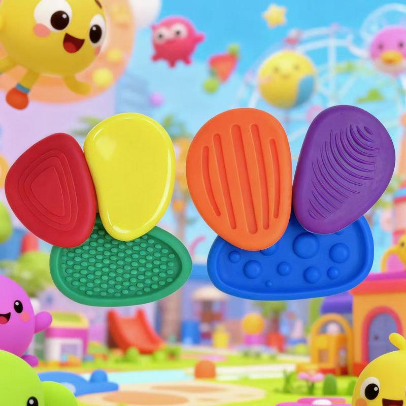 Children's Silicone Stress Relief Worry Stone Toy