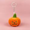 Pumpkin Plush Cheerful Keychain Soft Toy With Custom Designs For Treats Halloween