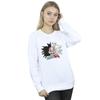 Disney Womens/Ladies Villains Crazy Cruella De Vil Sweatshirt