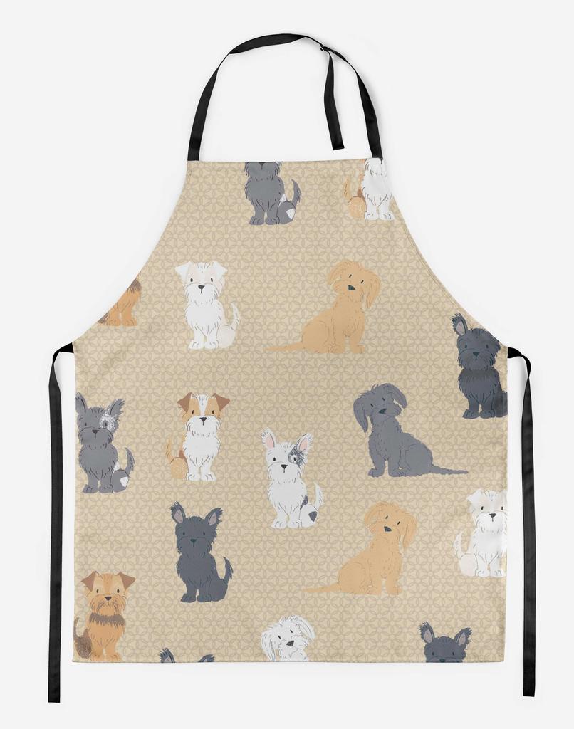DG-524L S4Sassy Dog Bib Kitchen Apron with Adjustable Belt For Cooking Chef Bib DG-524L S4Sassy Dog Bib Kitchen Apron with Adjustable Belt For Cooking Chef Bib