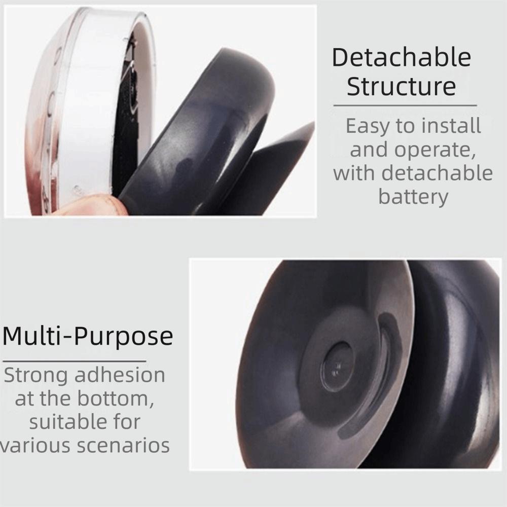 Waterproof Wall Clock Suction Cup Quartz Clock Modern Design Bathroom Clock Living Room