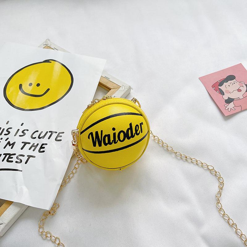 Children's Chain Bag, Shoulder Bag, Crossbody Bag, Loose Change, Small Round Bag