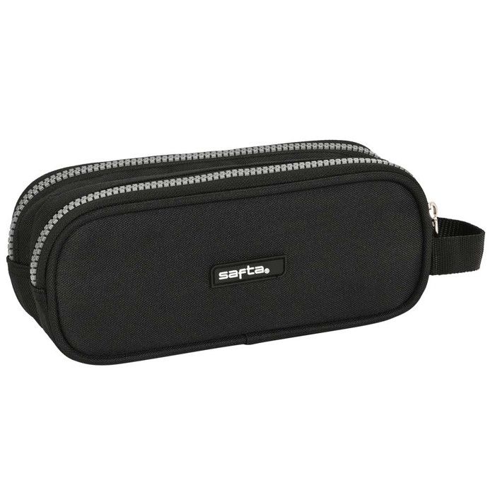 Safta - Trousse Double pour Enfant, idéale pour Les Enfants d'âge Scolaire, Confortable et Polyvalente, qualité et résistance, 21 x