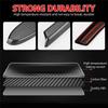Interior Door Armrest Panel Trim Cover Accessories Component For Honda Civic 2016- 4 Pcs Carbon Fiber