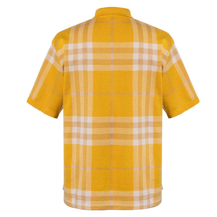 Burberry SS23 Polo Shirt Men's Marigold Yellow 80659711