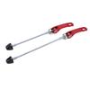 1 Pair Quick Release Bicycle Skewer Bike Wheel Hub Front and Rear Skewers Cycling ToolsRed