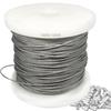Wire Rope, Stainless Wire, Wire Diameter 0.04 Inch (1 Mm), 100m Wire, Stainless Steel