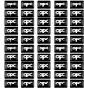 5/10/20/50Pcs Car Epoxy 3D Emblem Stickers Decal Decoration for Opel Astra H Insignia Antara Ampera Mokka Zafira Corsa Vauxhall  KC5